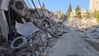 Scenes of destruction in Lebanese towns as Israel intensifies attacks