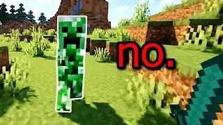 AI-Generated Minecraft World is very bad.