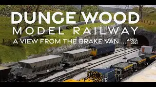 Dunge Wood Model Railway (a view from the brake van)