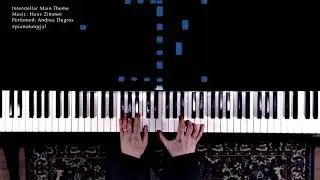 Interstellar - Main Theme - Hans Zimmer - piano perfomarce version