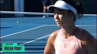 Alexandra Eala in trouble &hellip;Wang on the Move Breaks again 🎾 Auckland SF 