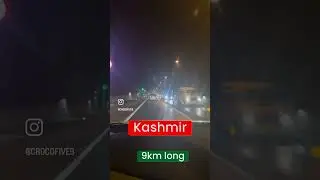 9 km long tunnel-Dr. Syama Prasad Mookerjee Tunnel-Chenani-Nashri Tunnel-jammu srinagar highway 🛣️