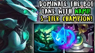 DOMINATE the Lane with Nami! S-Tier Champion! | Diamond Support | Patch 25.18