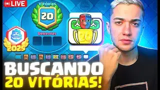 COACH para O ARTUB&Atilde;O e GANHANDO O DESAFIO DAS 20 VIT&Oacute;RIAS NO CLASH ROYALE! - clash ao vivo