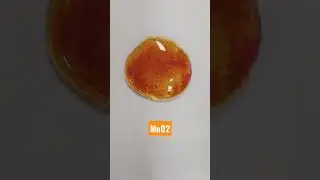 REDOX reaction from permanganate to Mn(II) watch until the end!! #shorts #chemistry