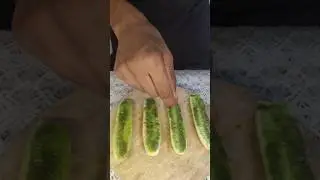 Street Style Cucumber ASMR!🥒 #Cucumber #asmr #streetfood #shorts #ytshorts #trending #viral #food