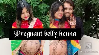 Belly henna designs/pregnancy henna/pregnant belly henna