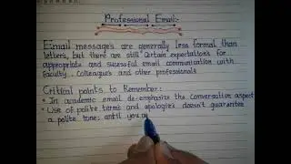 professional email writing steps to remember...