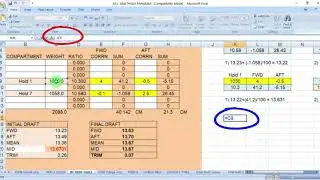 Trimming 2 Holds by Trimming Table Excel Form. Excel is a tool to make computation more easier.