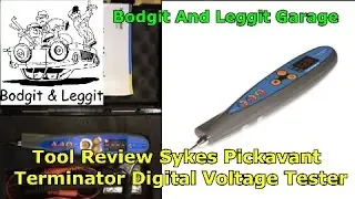 tool review sykes pickavant Terminator Digital Voltage Tester(voltage/Duty Cycles/frequency)