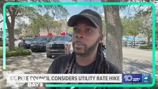 St. Pete city council considers utility rate hike