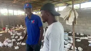 Tizo Lespesimen te visite Poulaye Eddy fenel paysan nan Trou du nord
