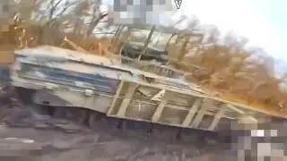 Дрон Вандал атакует БМП Marder 1A3, Курская область