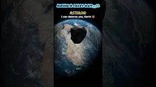 Asteroid Attack vs Earth 💀🗿 #shorts #yt shorts #Space #Earth #asteroid # spiderx editz 4217