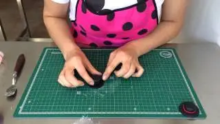 Paso a paso para hacer un sombrero cordobés de fondant