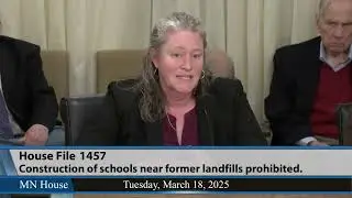 House File 1457 Tuesday March 18 Hearing