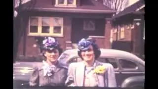 Family 1941-1942 Lydia and Louise (Home Movies)