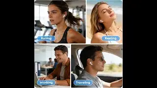 Fhumsh Wireless Earbuds Review: 50H Playback & Noise Cancelling