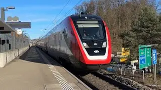 FIRST CLASS on the SBB Twindexx Train | Riding the Rabe502 on the IC1 from Zurich HB to Bern!