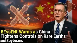 &bull; Bessent Warns as China Tightens Controls on Rare Earths and Soybeans