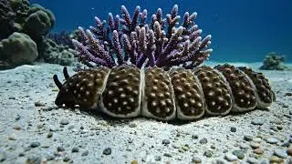 Sea Cucumber Crawling Slowly | Free To Use