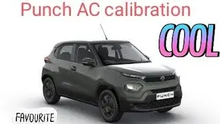 Tata Punch AC calibration and Infotainment reset shortcut