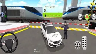 New Sedan Kia Enforcement Car vs Mercedes Bullet Train Racing - 3D Driving Class - Android Gameplays