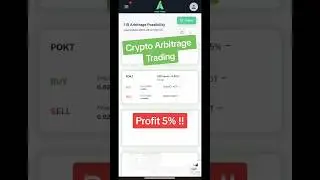 Profit 5% Crypto Arbitrage Trading 2023
