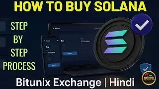 How to Buy SOLANA on Bitunix + Real SOL Chart Analysis | Step-by-Step Guide #Crypto #TechHelpInHindi