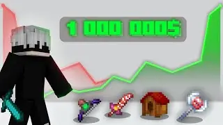 8 Sposob&oacute;w Jak ZAROBIĆ na Serwerze LIFESTEAL SMP... (pykmc)