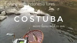 Fun fishing with indonesia micro lures handmade. Set by bfs stream baitcast