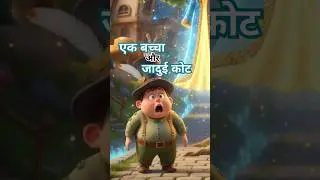 लालच बन गया मुसीबत 😵 | Magical Coat Story 🧥 #youtubeshorts #kids #magic #boy #hindikahanian #cartoon
