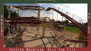 POV &bull; Twister Mountain @  Hili Fun City | 4K @60fps