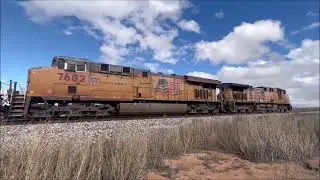 EB UP Manifest with Chase & Meet, Bowie, AZ 23 Jan 23