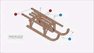 Wooden Sled Plan
