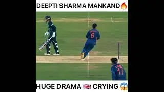 Deepti sharma run out charlotte dean full video (deepti sharma mankand video )