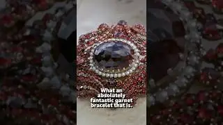 'Absolutely Fantastic' Garnet Jewellery Set Worth Four Figures #AntiquesRoadshow #Shorts