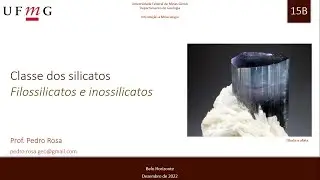 15B  Classes dos silicatos   Filossilicatos e inossilicatos