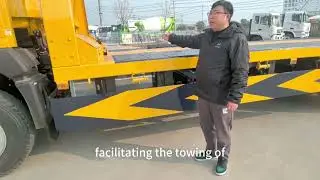 Sinotruk Howo wrecker tow truck export to Algeria,Serve the local transportation industry
