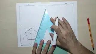 Proiezione ortogonale di un prisma a base pentagonale