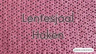 Luchtige Haaksteek voor de Lente - Perfect voor een Lentesjaal! 🌸