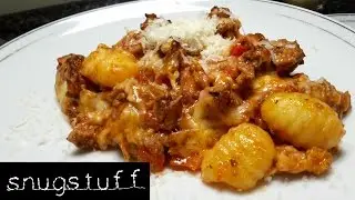 Gnocchi al Forno mit Hackfleisch , Rezept // Episode 0044