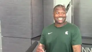 Michigan State RB coach Keith Bonapha provides training camp update '25