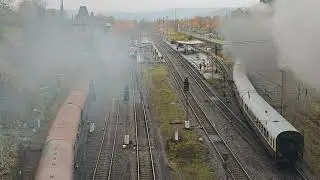 Dampflokfahrt  Bebra - Eichenberg - Bebra am 08.11.2025 mit 41-1144 / 50- 3501 / 58-1111(ohne Musik)