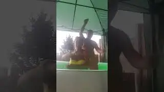 Hot tub fun: a couple's relaxing time#hottubfun #couplegoals #relaxingvibes #summerfun