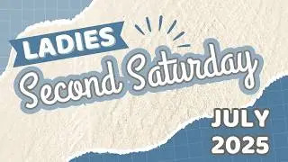 Ladies Second Saturday w/ Ashley Harris