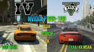 GTA IV & V on a Mining GPU? P106-100 / GTX 1060 Benchmark in 2025