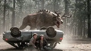 Unstoppable Mutant Creature Appears in a Forest Attacking Everything and Everyone in Its Path