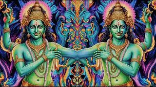 Indian Spiritual 🕉️ Psychedelic Trance Art | Cosmic Energy & Om Vibration