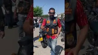 The Bandidos Mc National Run 2022 Roses Beach Girona Spain 24